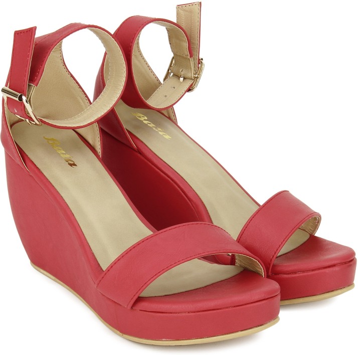 sandal wedges bata