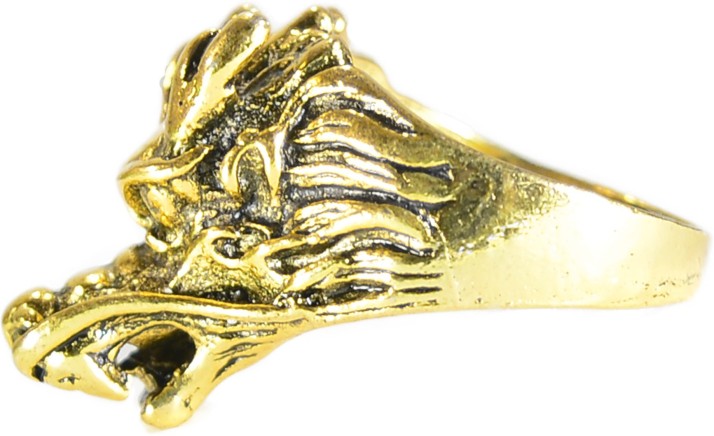 wolf ring gold