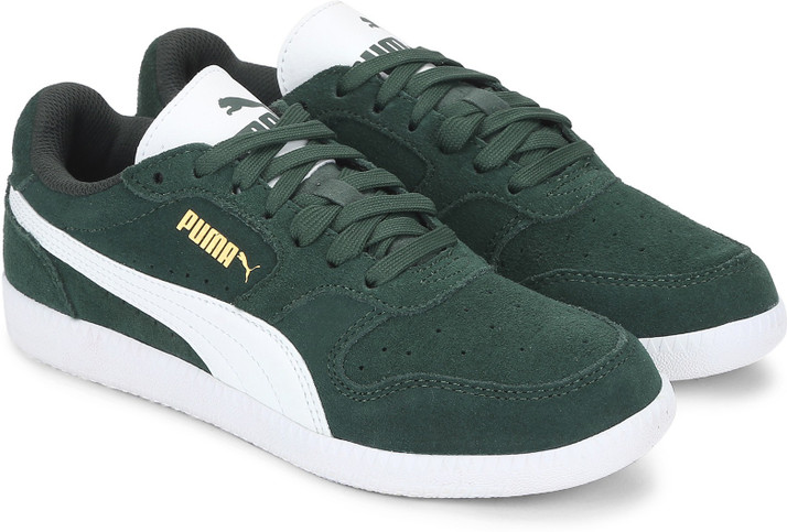 puma shoes green colour