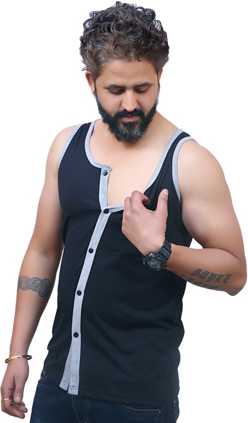 sleeveless t shirts flipkart