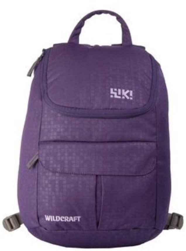 purple backpack purse