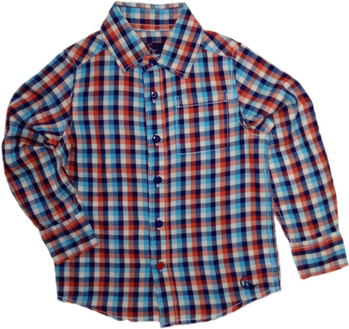 baby boy check shirt