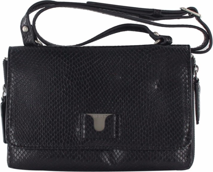 nine west black sling bag