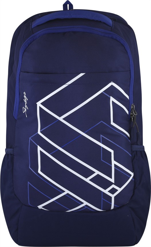 skybags felix 50 ltrs blue laptop backpack