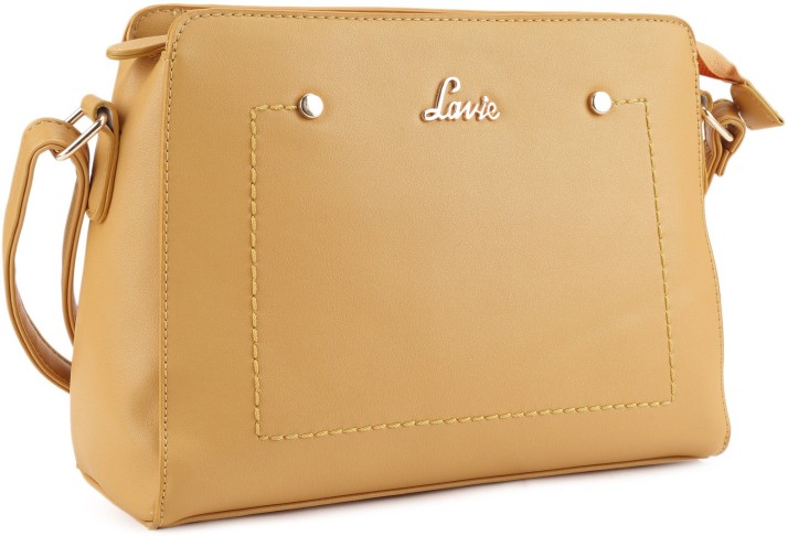 lavie mustard yellow sling bag