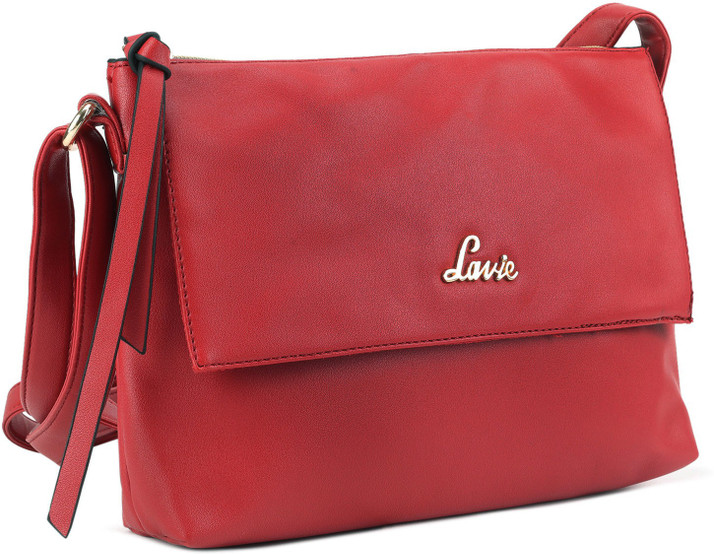 lavie red sling bag