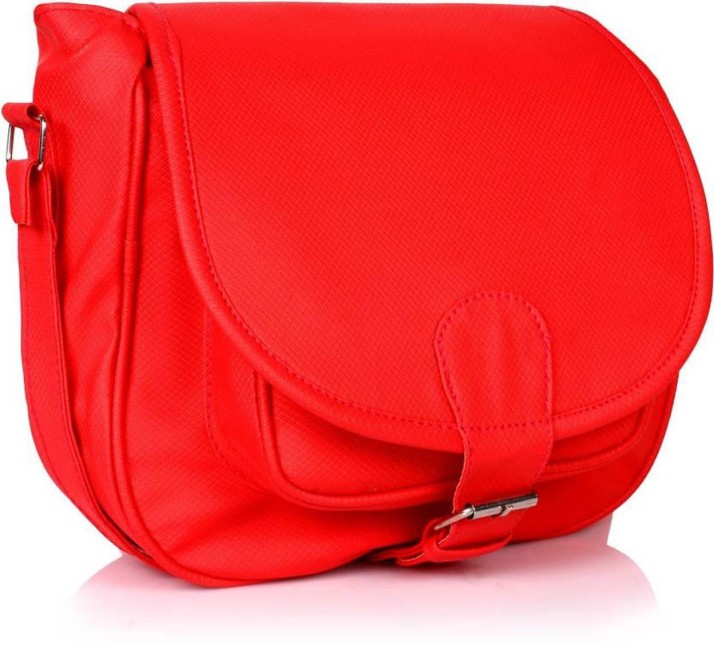 mk red purse