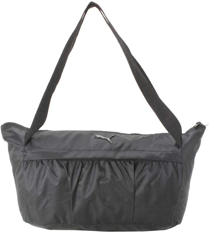 puma leather sports bag