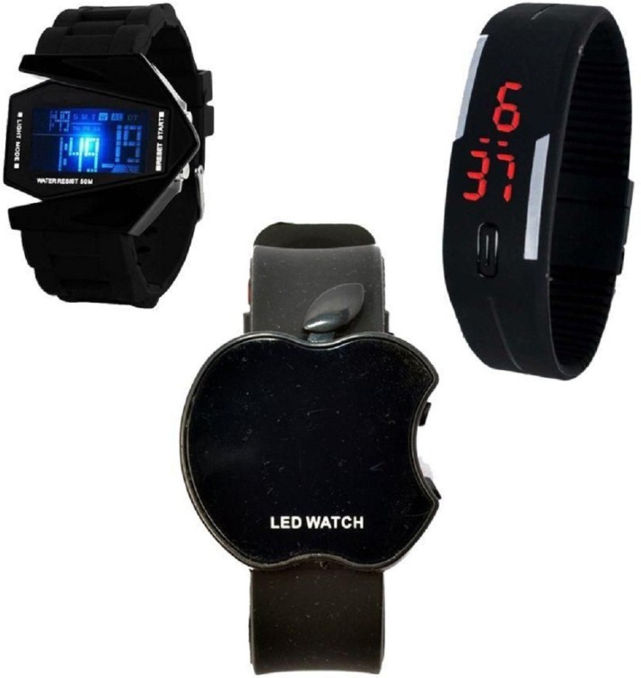 led digital watch flipkart