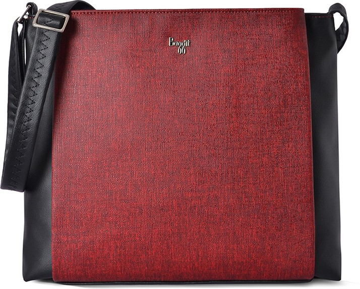 baggit red sling bag