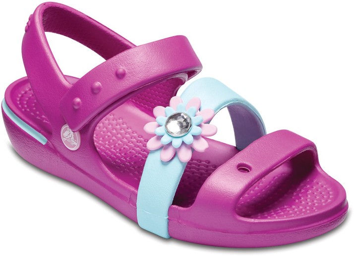 crocs velcro sandals