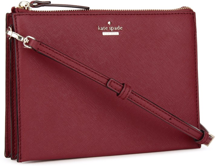 kate spade red sling bag