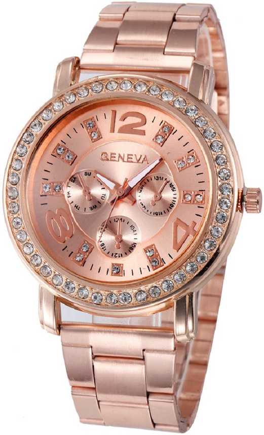 Geneva Platinum Big Dial Rose Gold Gp 381 Analog Watch For Women Buy Geneva Platinum Big Dial Rose Gold Gp 381 Analog Watch For Women Big Dial Rose Gold Gp 381 Online