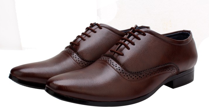 brown formal shoes for men
