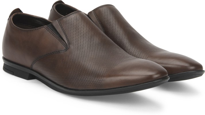 clarks tan formal shoes