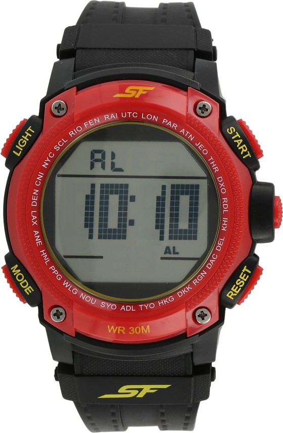 SF 77073PP01 Sonata Fibre Digital Watch 