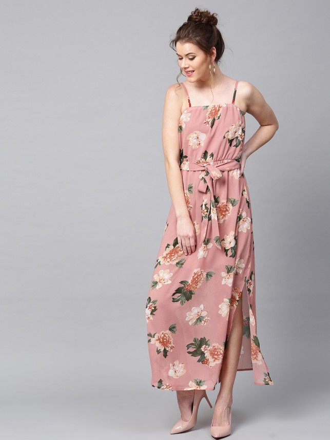 floral maxi dress flipkart