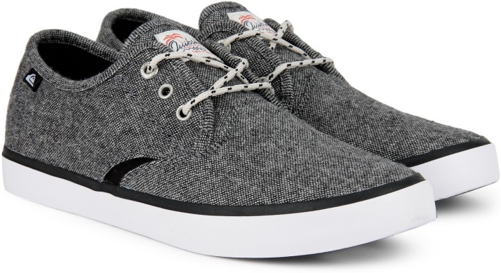 gray canvas shoes