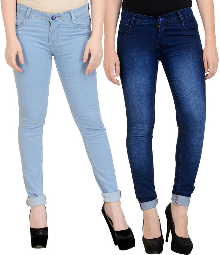 light dark blue jeans