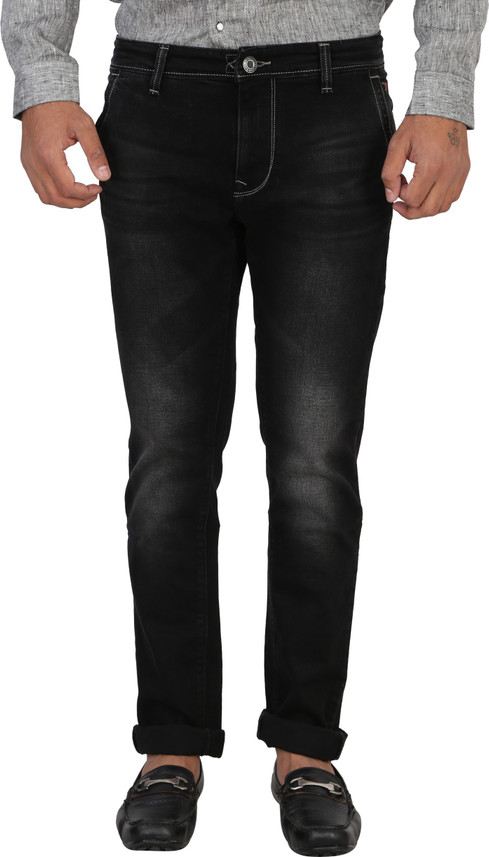LAWMAN PG3 Slim Men Black Jeans - Buy 