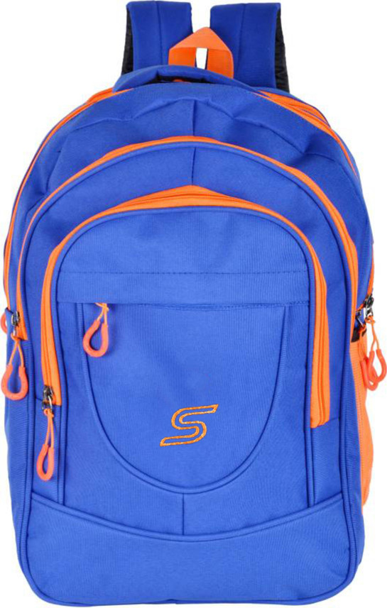 school bag blue colour