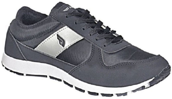 bata black sports shoes