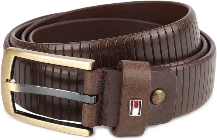 tommy hilfiger brown belt