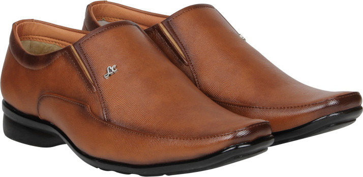 tan formal shoes for men online