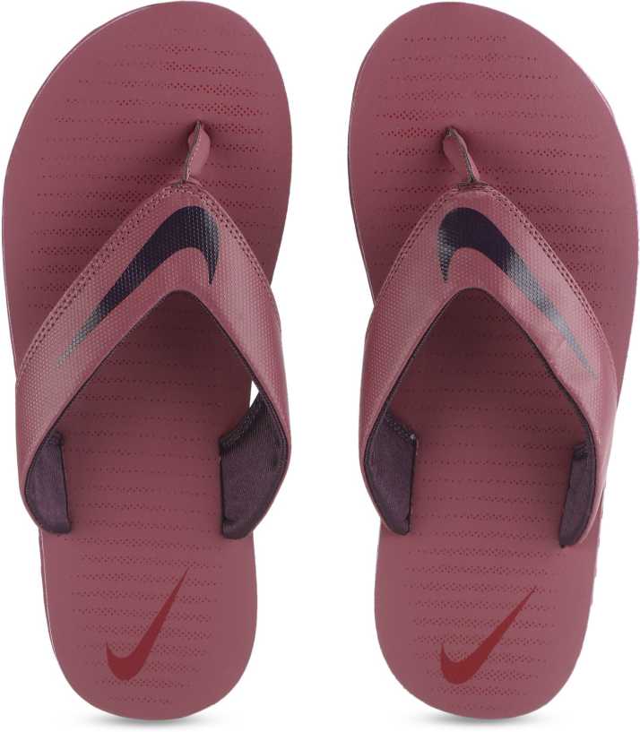 NIKE CHROMA THONG 5 Slippers - Buy PORT/PORT WINE-GYM RED Color NIKE CHROMA THONG 5 Slippers Online at Best Price - Shop Online for Footwears India | Flipkart.com