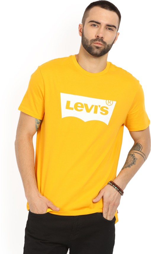 levis yellow tshirt