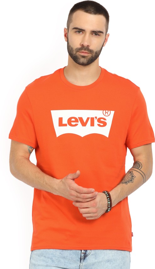 levis orange tshirt