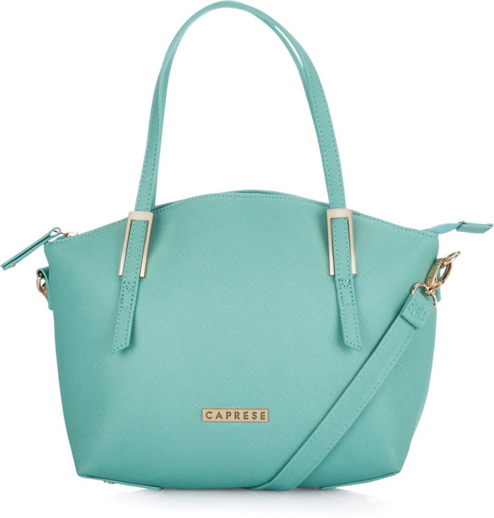 caprese green solid shoulder bag