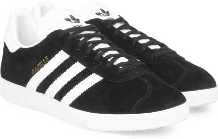 Adidas Originals Gazelle Sneakers In Black