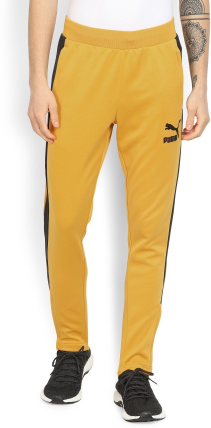puma yellow pants