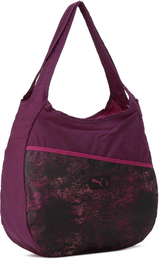 puma shoulder bag purple