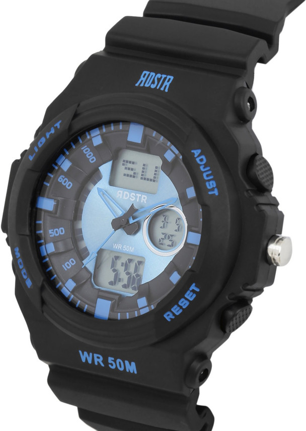 roadster analogue and digital watch