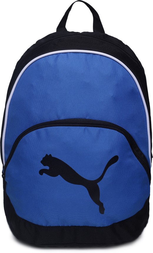 puma black team cat backpack