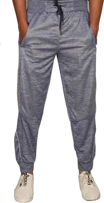 techno dry Solid Men Grey Track Pants 
