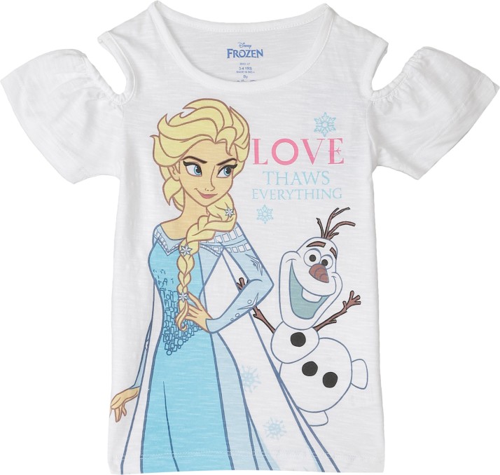 white shirt for girls kids