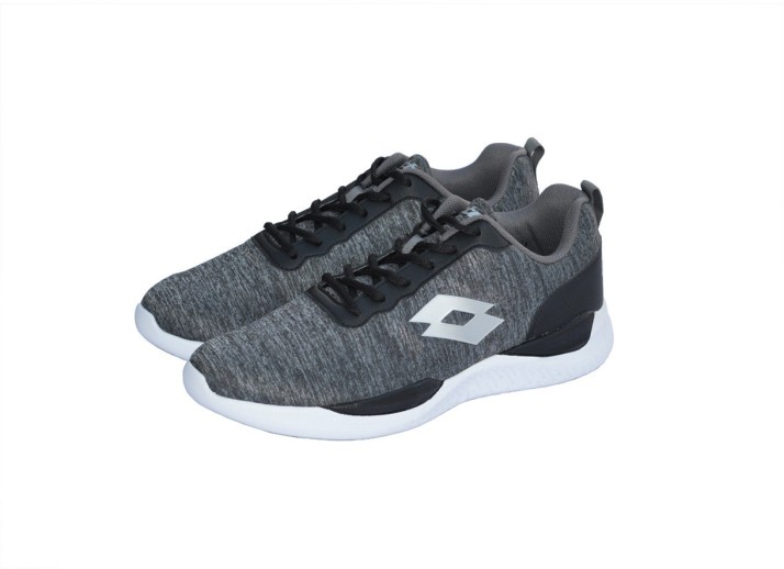 Lotto DOWNEY BLK/WHT Running SHOES For 
