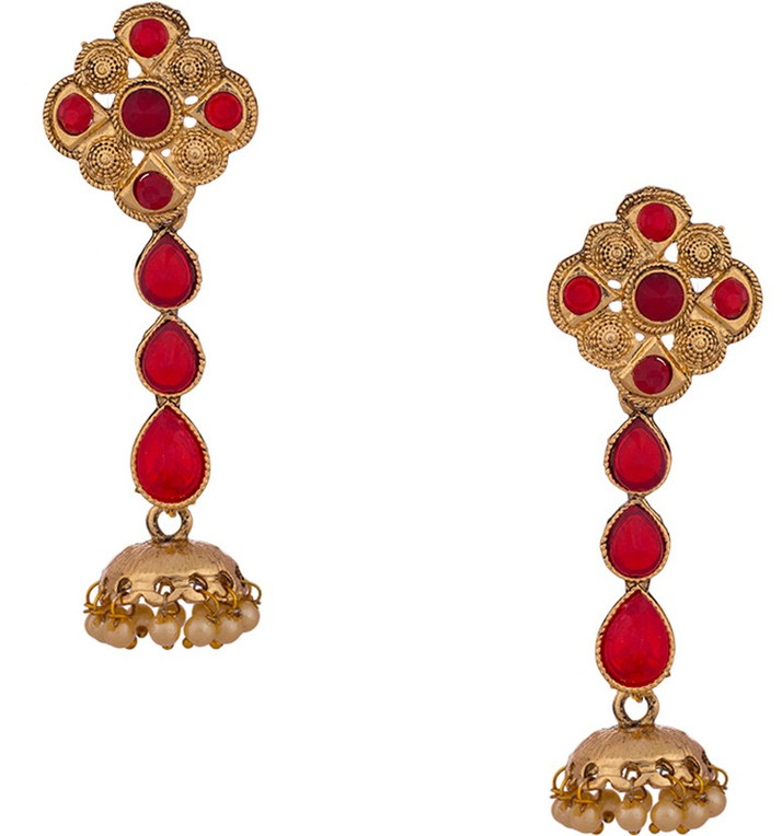 flipkart long earrings