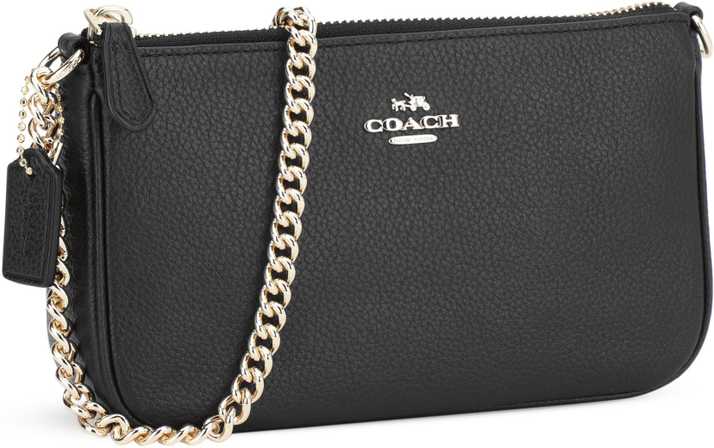 Coach Black Sling Bag Liblk Price In India Flipkart Com
