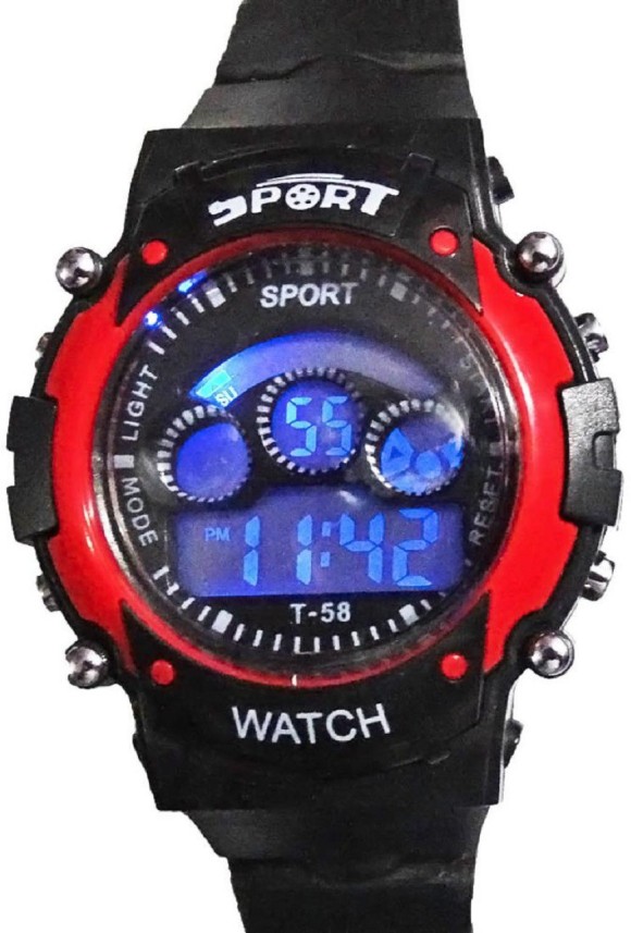 boys digital and analog watch