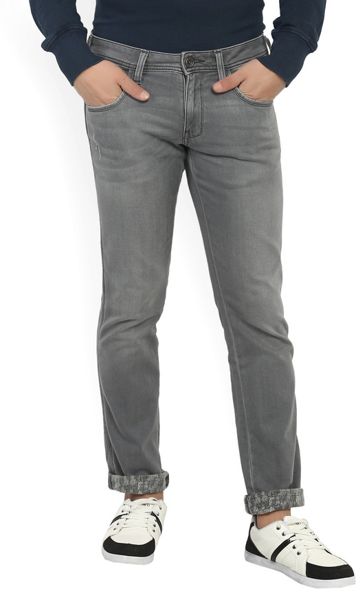 wrangler mens grey jeans