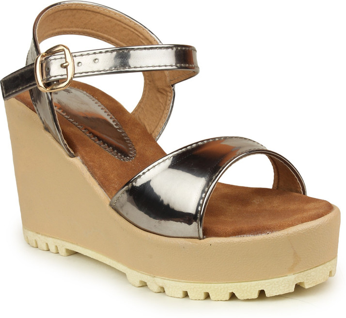 silver wedges online