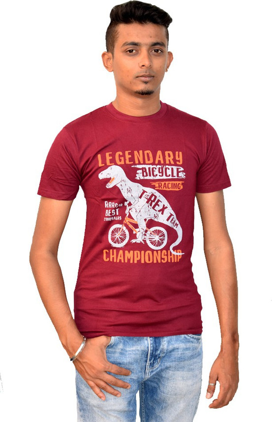 gk traders Printed Men Round Neck 