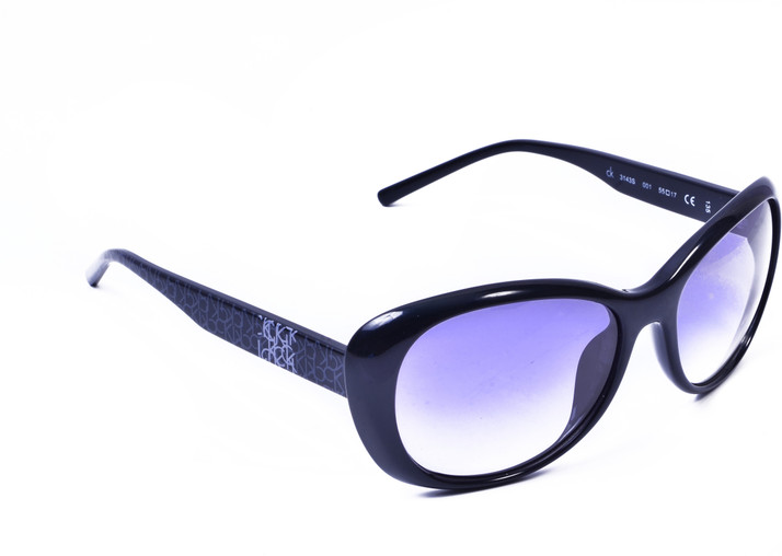 calvin klein blue sunglasses