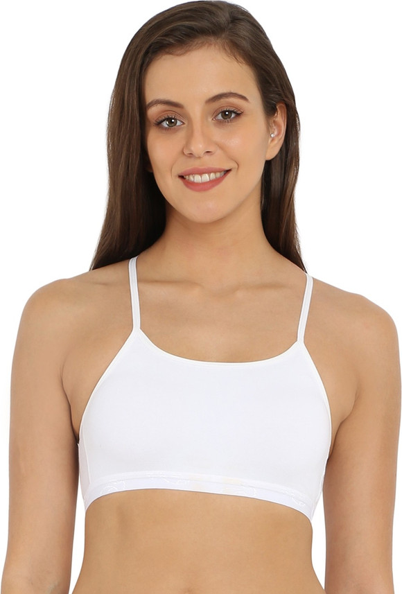jockey cross back sports bra