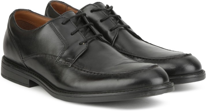 Black Leather Formal Shoes For Men 