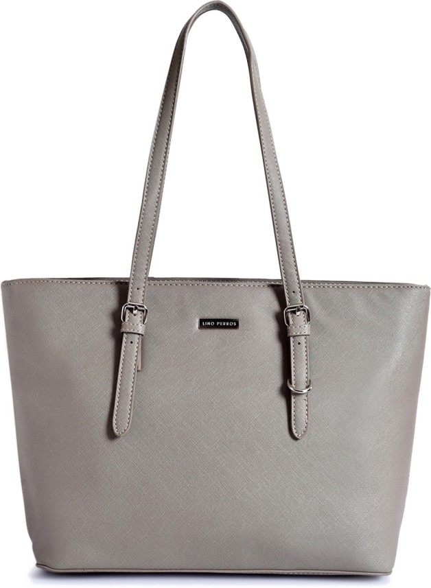 lino perros grey handbag